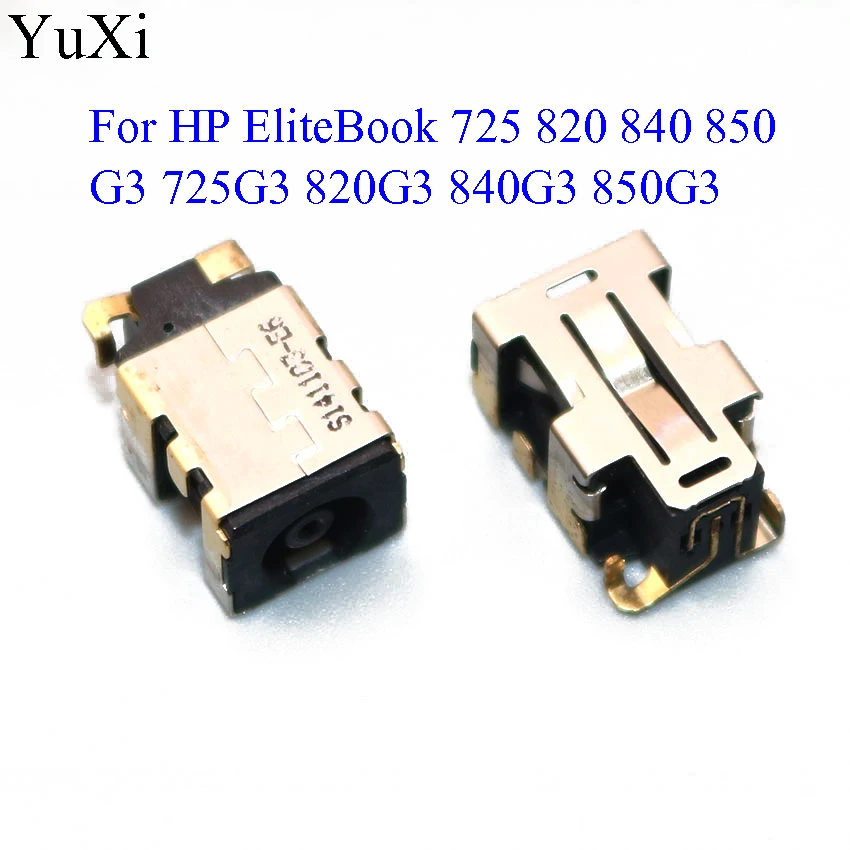 

YuXi DC Power Jack for HP EliteBook 725 820 840 850 G3 725G3 820G3 840G3 850G3 DC Connector Laptop Socket Power Replacement