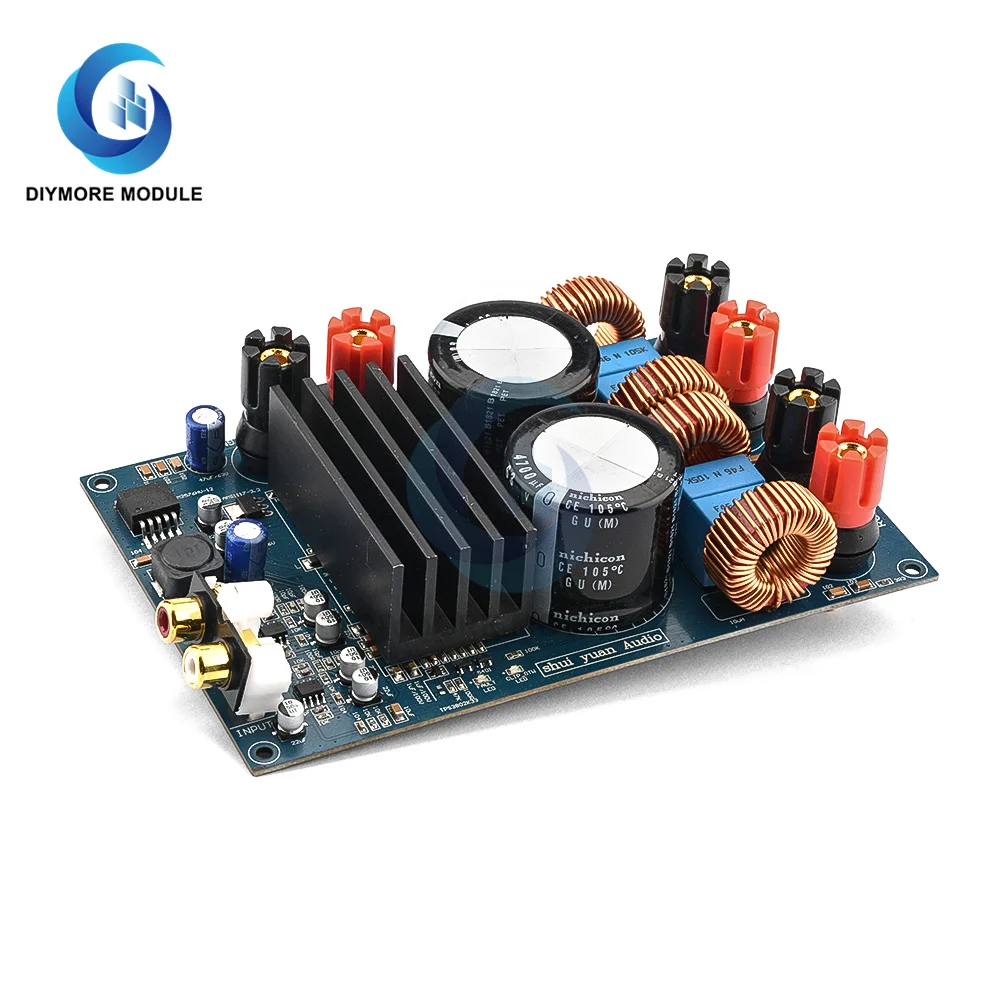 TPA3255 2.0 Digital Amplifier Board DC24-48v Strong High Power 300W + 300W Class D o Digital Amplifier Board