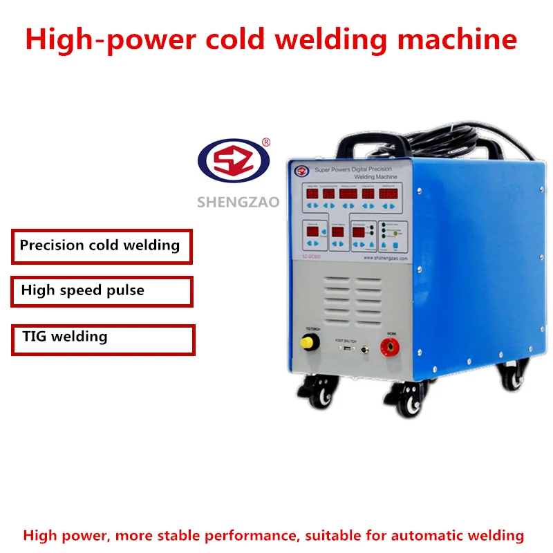 SHENGZAO Cold Welding Machine 220v Industrial Use Intelligent Precision Multi-function Pulse Super Laser Welding Repair Welder