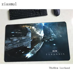 eve online mousepad gamer Cartoon 70x40cm gaming mouse pad large Indie Pop notebook pc accessories laptop padmouse ergonomic mat