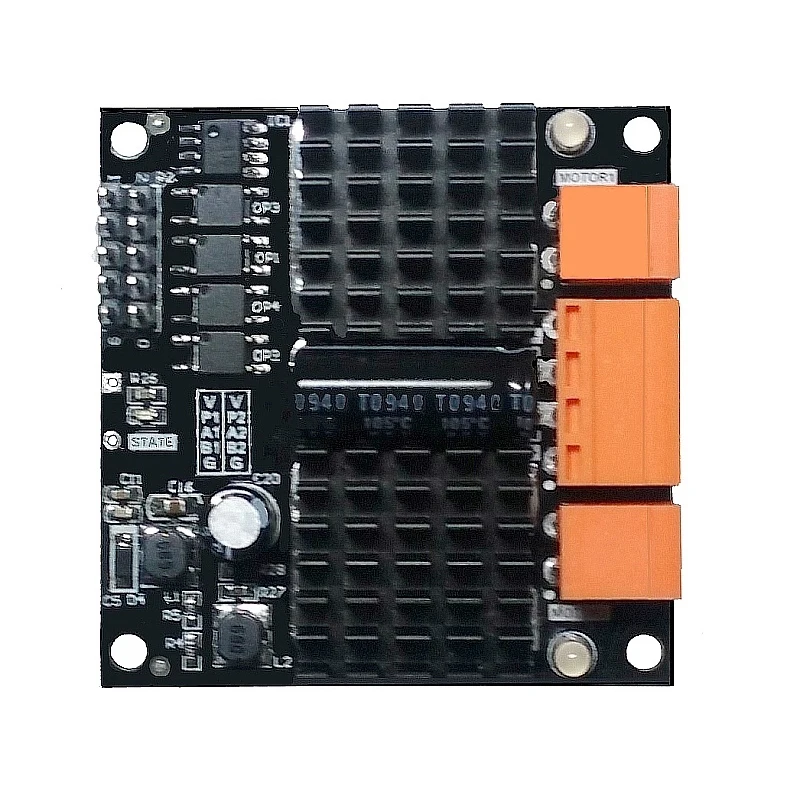 12V 24v 12A Dual DC Motor Driver Board 7-24V DC Brushed Motor High Power Drive Module H Bridge Better than L298n BTS7960 10A