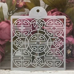 15*17.5cm Chinese Happiness DIY Craft Layering Stencils Painting Scrapbooking Stamping Embossing Album Paper Card Template