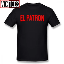 Mens Orange Is The New Black T Shirts Narcos El Patron T-Shirt 100% Cotton Classic Tee Shirt Graphic Man Cute Tshirt