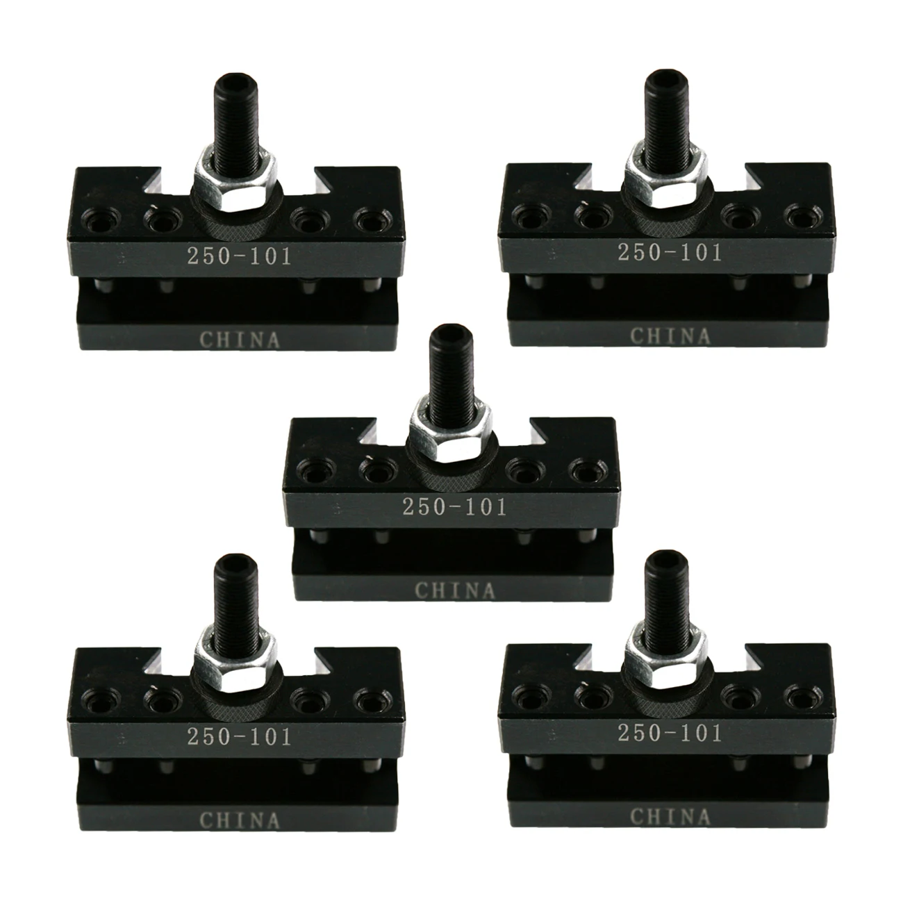 Portautensili a cambio rapido supporto per tornitura e rivestimento per l'uso con portautensili AXA 250-101 250-100 o 250-111 5 pezzi