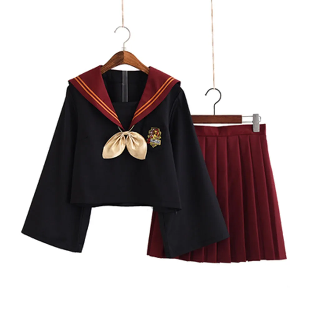 Uniforme d'écolière au quotidien, uniformes traditionnels japonais pour filles, vêtements d'étudiants pour filles Anime COS costume marin de la marine