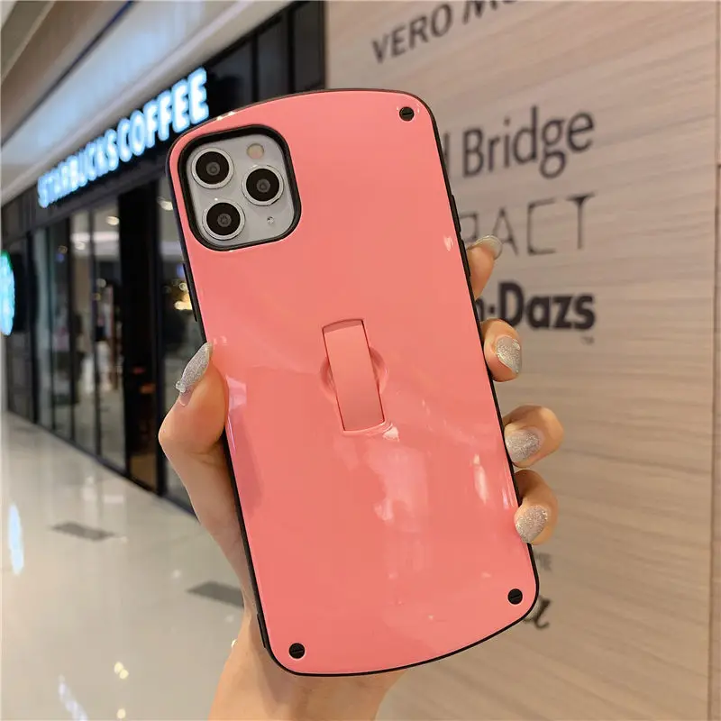 

Original Silicone Magnetic Ring Holder Case For iPhone 11 12 Pro Max XS Max XR XS X 6 8 7 Plus Soft Stand Finger Bracket Cover