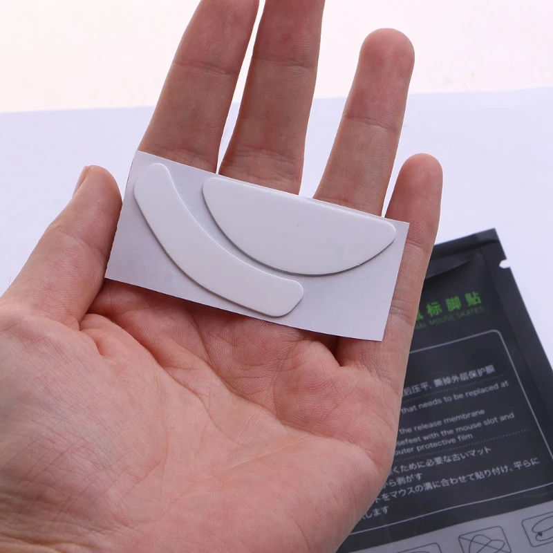 1Set Mouse Feet Mouse Skates Stickers Pad Rounded Glides Curved Edges Mouse Feet Replacement for Razer Viper Ultimate