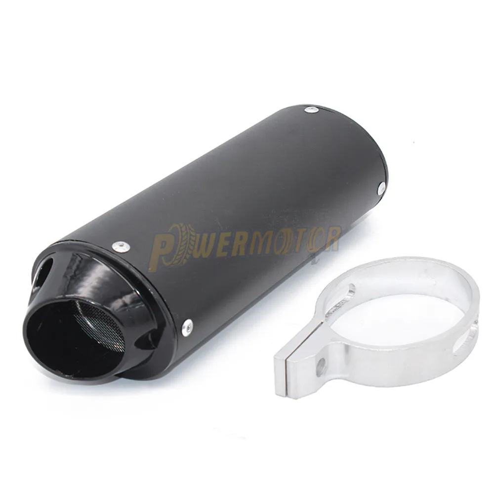 Motorcycle Exhaust Muffler Pipe 28mm 38mm Exhaust for Honda KTM Kawasaki Universal 125cc 150cc 160cc ATV Motocross Dirt Pit Bike