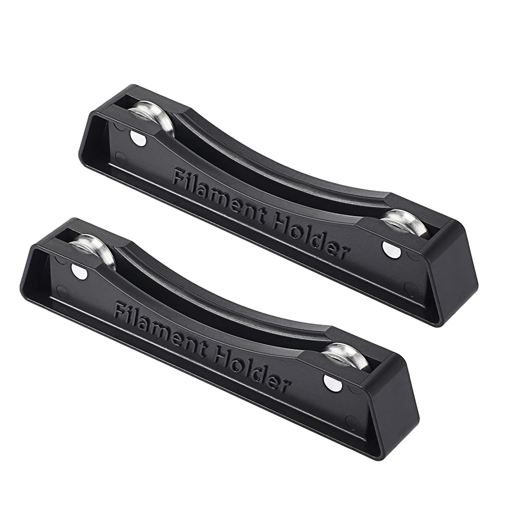 

A set Bearing Design Filament Spool Holder Fits All Spools & All Filament Types for PLA/ABS/TPU/3D Printer Materials 2Pcs