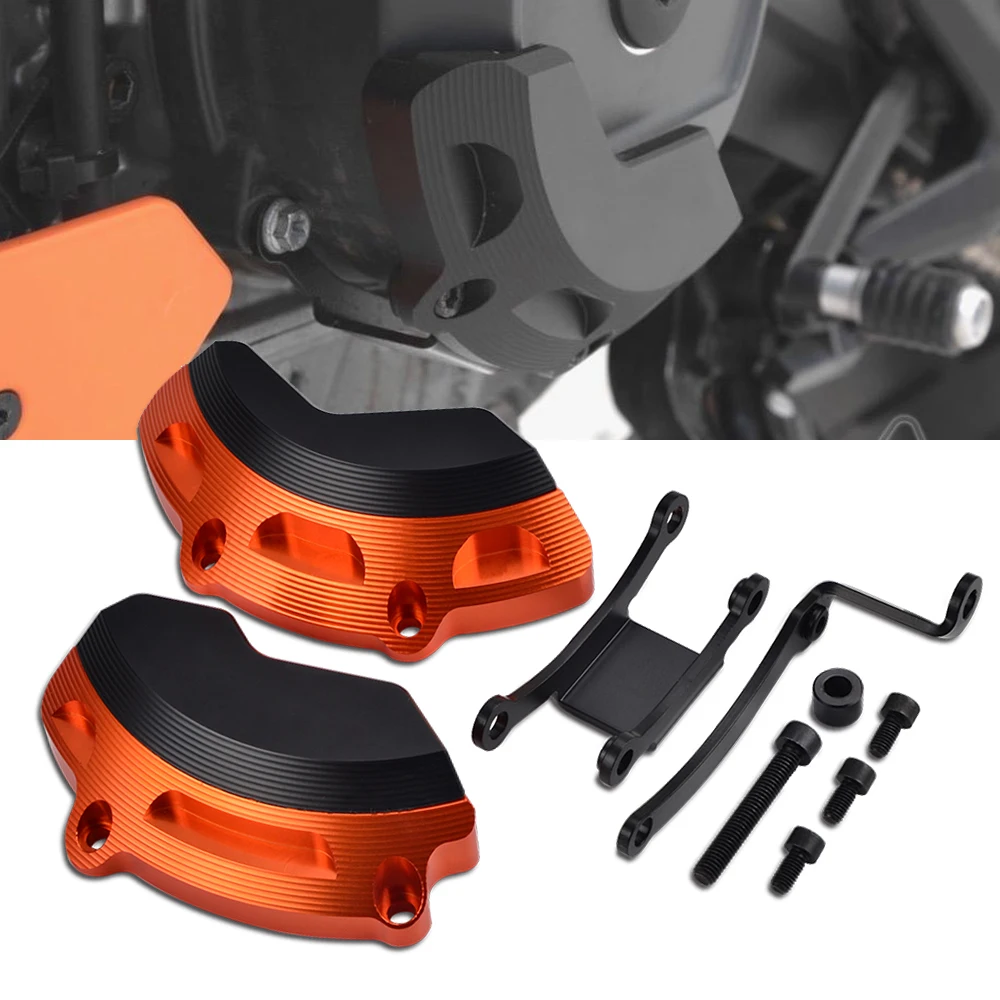 790 DUKE Motorcycle Engine Case Slider Protector Guard Engine Cover For KTM 790 Duke 790 2018 2019 2020 2021 2022 2023