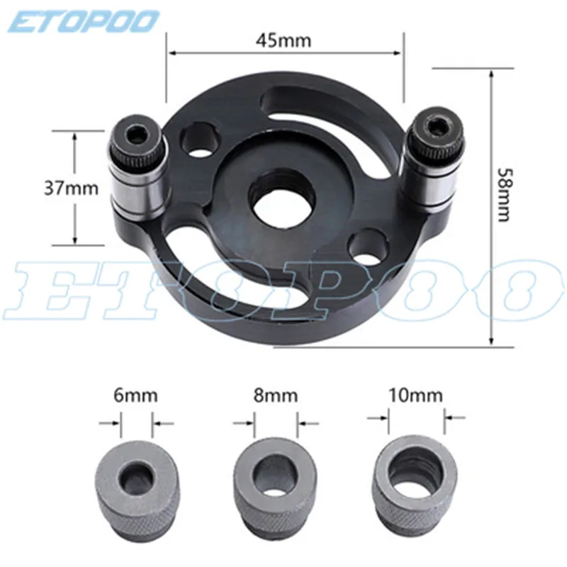 محدد موقع الحفر ، وتد دائري ذاتي التمركز ، أداة النجارة ، الثقب المستقيم ، 6 8 10