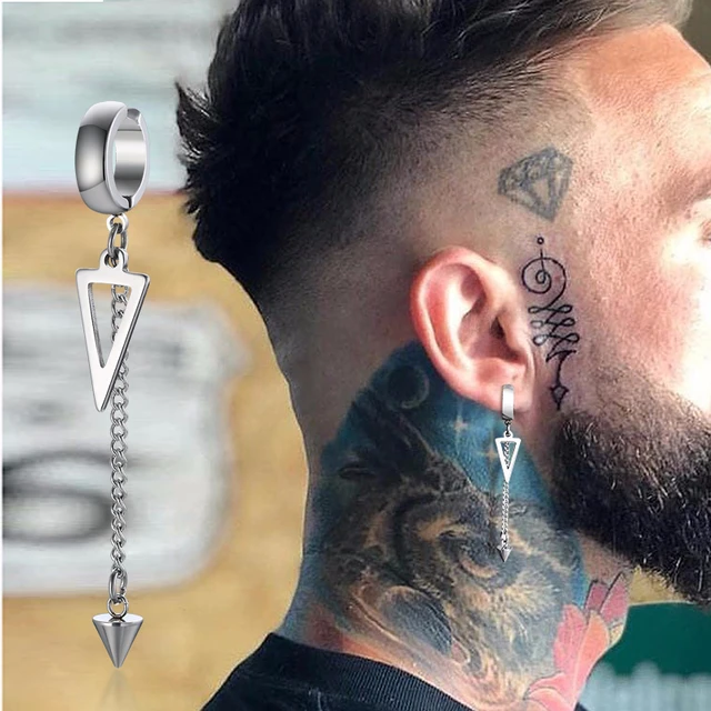 Dope fashion mens earrings