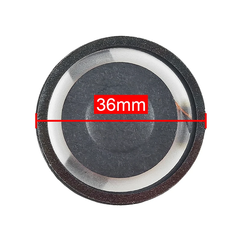 Мини-динамик 36 мм 4 Ом 1 Вт 2 Вт композитная пленка громкий динамик низкая частота для вождения рекордер аудио 2 шт.