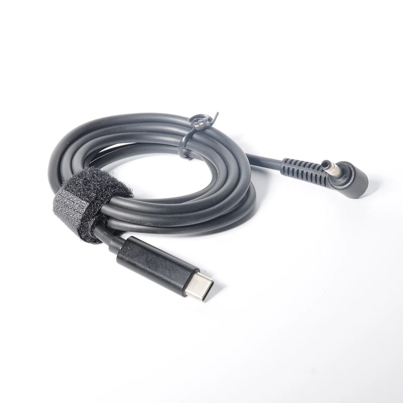 (4.0x1.7mm) USB 유형 C PD 노트북 충전 케이블 코드 Dc 전원 어댑터 변환기, DC 4.0*1.7mm 남성 90 도 직각