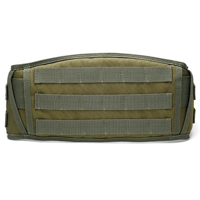 Men’s Tactical Belt MOLLE Padded Patrol Belt with Mesh Lining for Shooting Airsoft Wargame Paintball Hunting