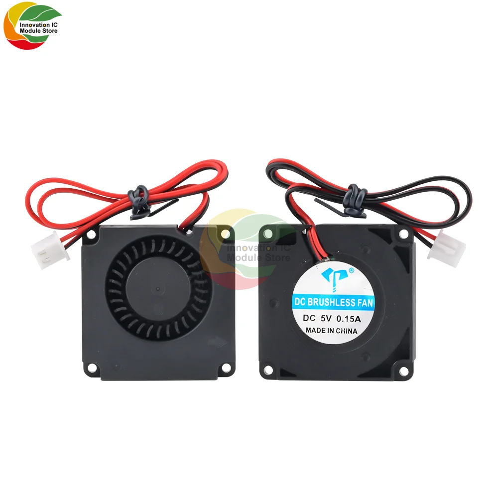 DC4010 Cooling Fan 3D Printer Accessories DC Turbine Oil Blowing Oil Micro Centrifugal Fan 5V/12V/24V Electronic Equipment