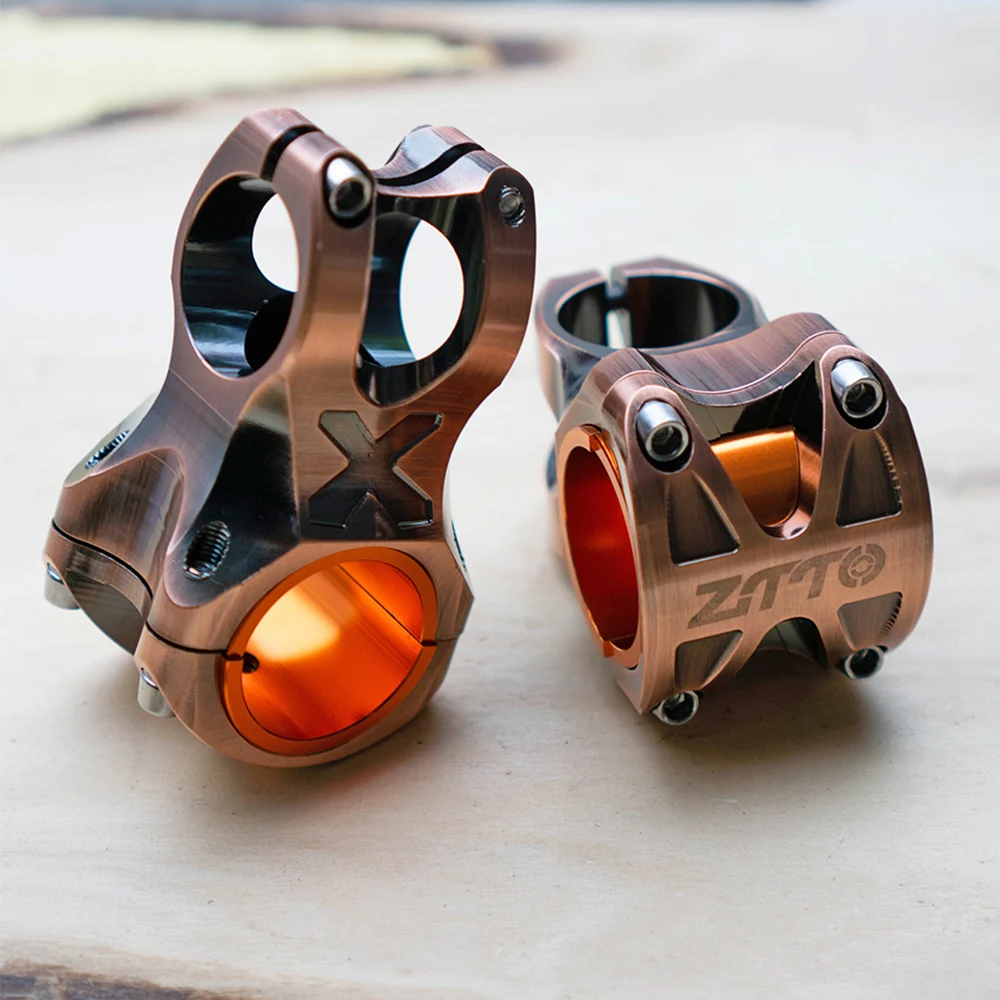 ZTTO MTB 50 mm Vorbau CNC 35 mm 31,8 mm Lenker Fahrrad Ultraleicht 0 Grad Aufstieg Langlebig DH AM Enduro 28,6 mm Gabelschaft Mountainbike – Detail 11