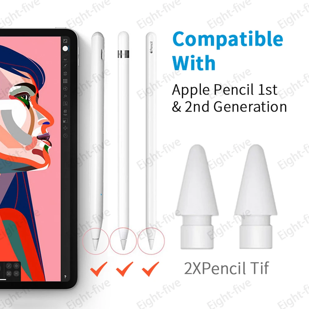 Para stylus apple lápis 2 ipad caneta para ipad pro 11 1st 2nd / 12.9 3rd 4th / 2018 6th / 2019 7th / mini 5 ar 3 estilete triangular