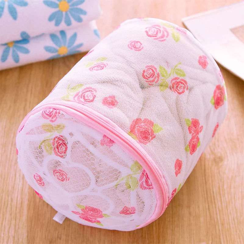 Home Use Lingerie Washing Mesh Clothing Underwear Organizer Washing Bag Useful Mesh Net Bra Wash Bag Zipper Laundry Bag