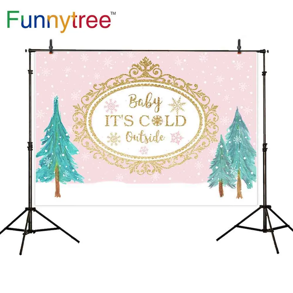 Funnytree Photocall Photography Newborn Baby Gender Disclosure Dancer Baseball Banner Backdrop Photophone Photo Background