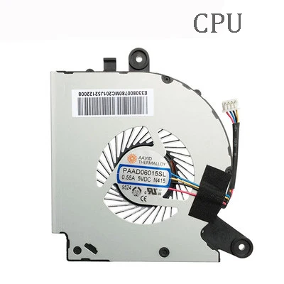 New Original CPU GPU Cooling Fan FOR MSI GF75 MS-17F2/F3/F4/F5 Thin 8RC 8RD 9SC 9SD