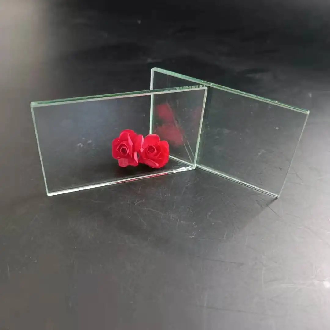 1pcs 50X80mm Fireplace with High Temperature Glass 300 Degrees Brown High Temperature Resistant Ceramic Transparent Microcry