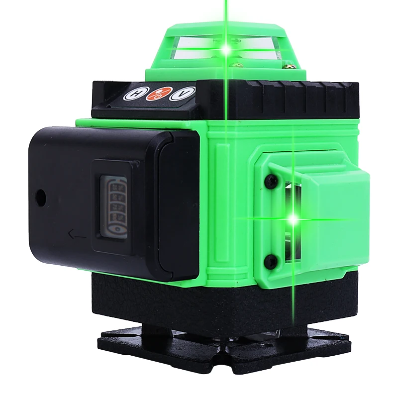 

12 Lines 16 Lines 3D 4D Laser Level Self-Leveling 360 Laser Level Horizontal And Vertical Cross Super Powerful Green Laser Level