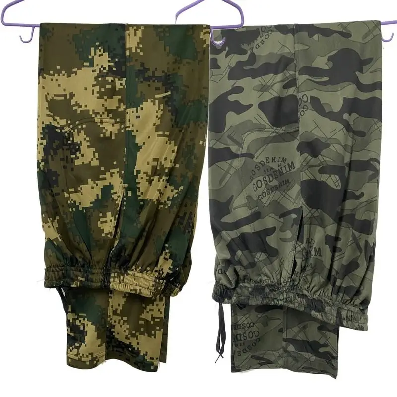 Pantalones de camuflaje para hombre, Pantalón recto informal, cómodo, ropa de casa básica, moda de verano, 2023