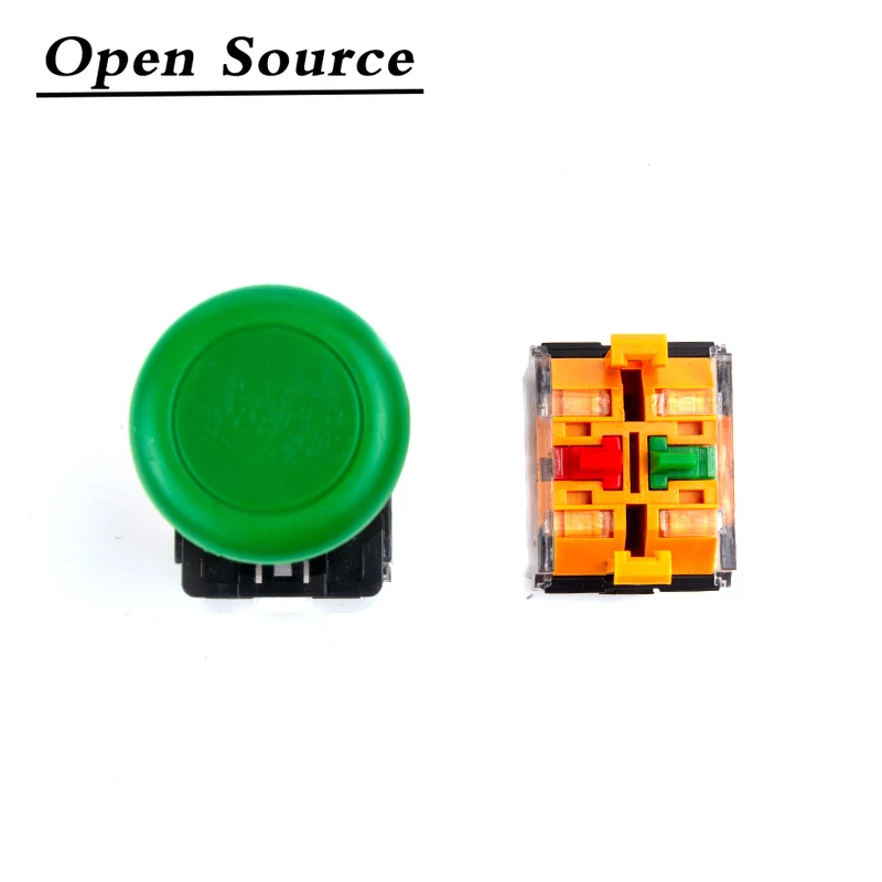 22mm LA38-11M/LA38-11MS Mushroom Head Push Button Switch Self-locking/Latching Self-reset/Momentary 10A/660V Red Green Yellow image 6