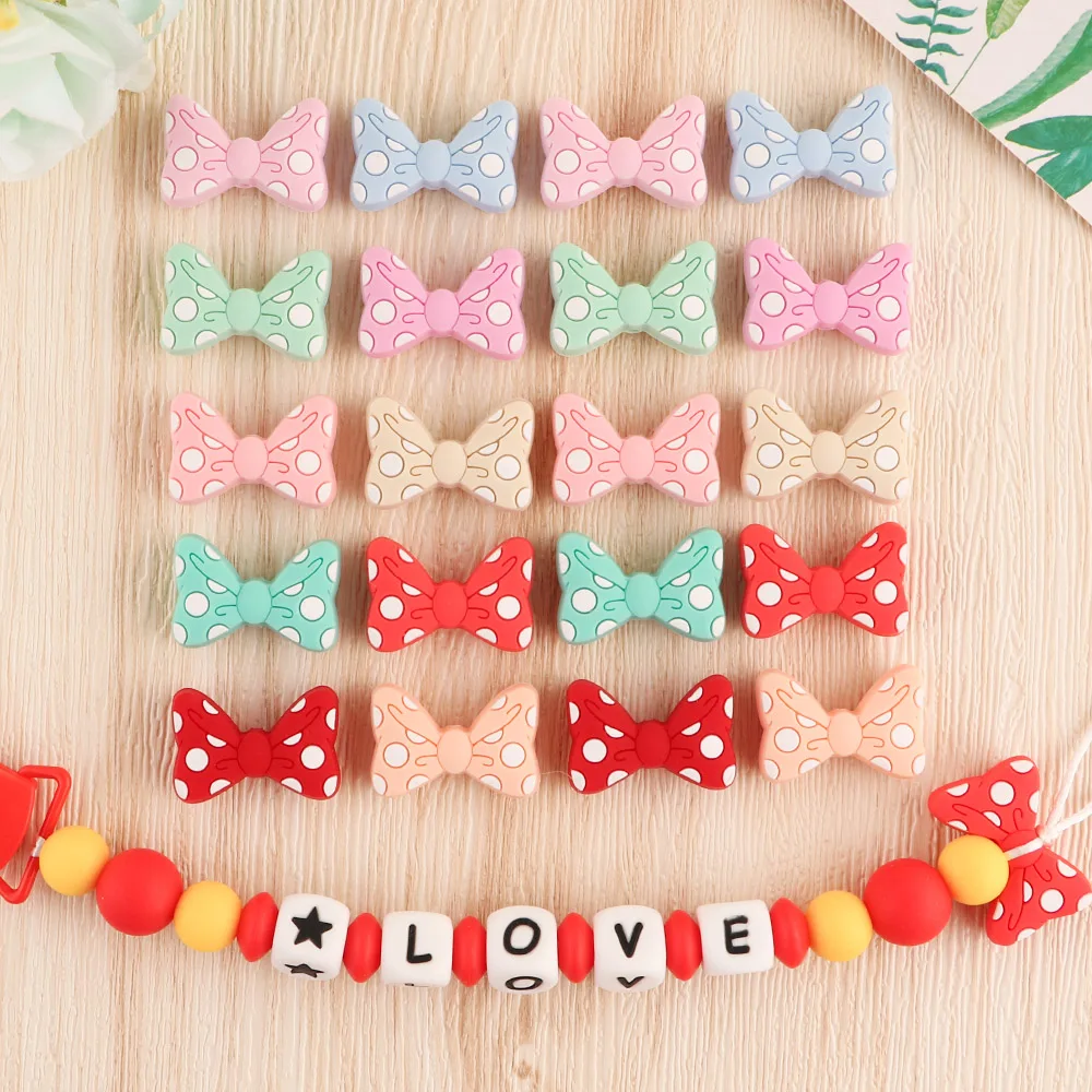 5/10Pcs Cartoon Mini Silicone Animal Beads Food Grade DIY Bracelet Necklace Keychain Jewelry Handmade Accessories