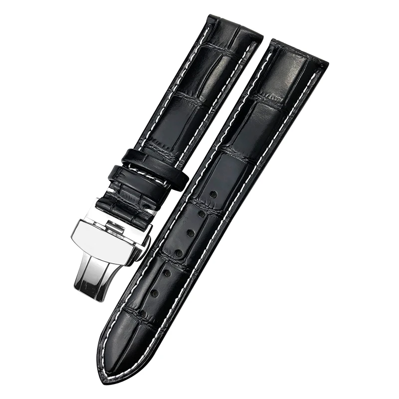 Genuine Leather Watch Band Fit for Certina MIDO Tissot Longines Omega 14mm 16mm 18mm 19mm 20mm 21mm 22mm Cowhide Strap Bracelets