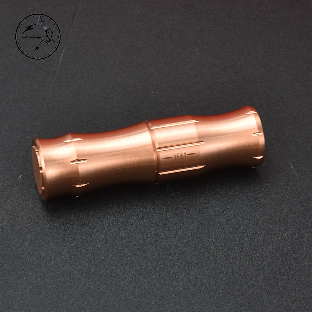 HStone Bane Đổi Cơ Bản Mod 18650 Pin Đỏ Chất Liệu Đồng Cơ Khí Ống Giác Hơi Vape Cho Coilturd Một RDA