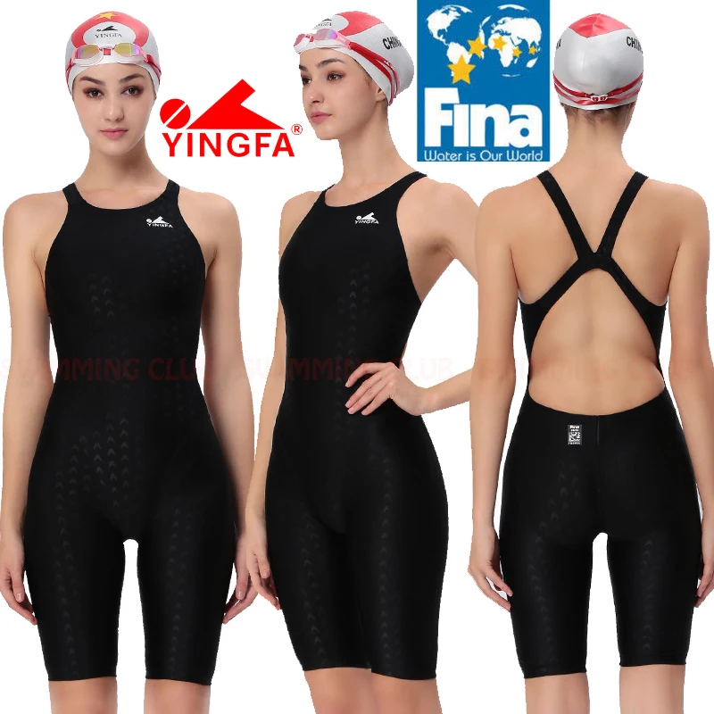 [FINA APPROVED] NWT YINGFA 925 WOMEN'S GIRLS COMPETITION TRAINING RACING PROFESSIONAL KNEESKIN SWIMWEARS SWIMSUITS ALL SIZE NEW!