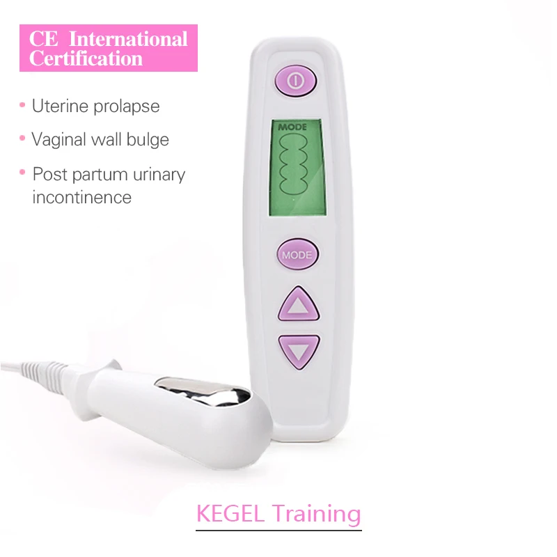 Kegel Pelvic Muscle Trainer Machine Electric Pelvic Bottom Trainer Muscles Stimulator TENS EMS Vaginal Women Incontinence kegel