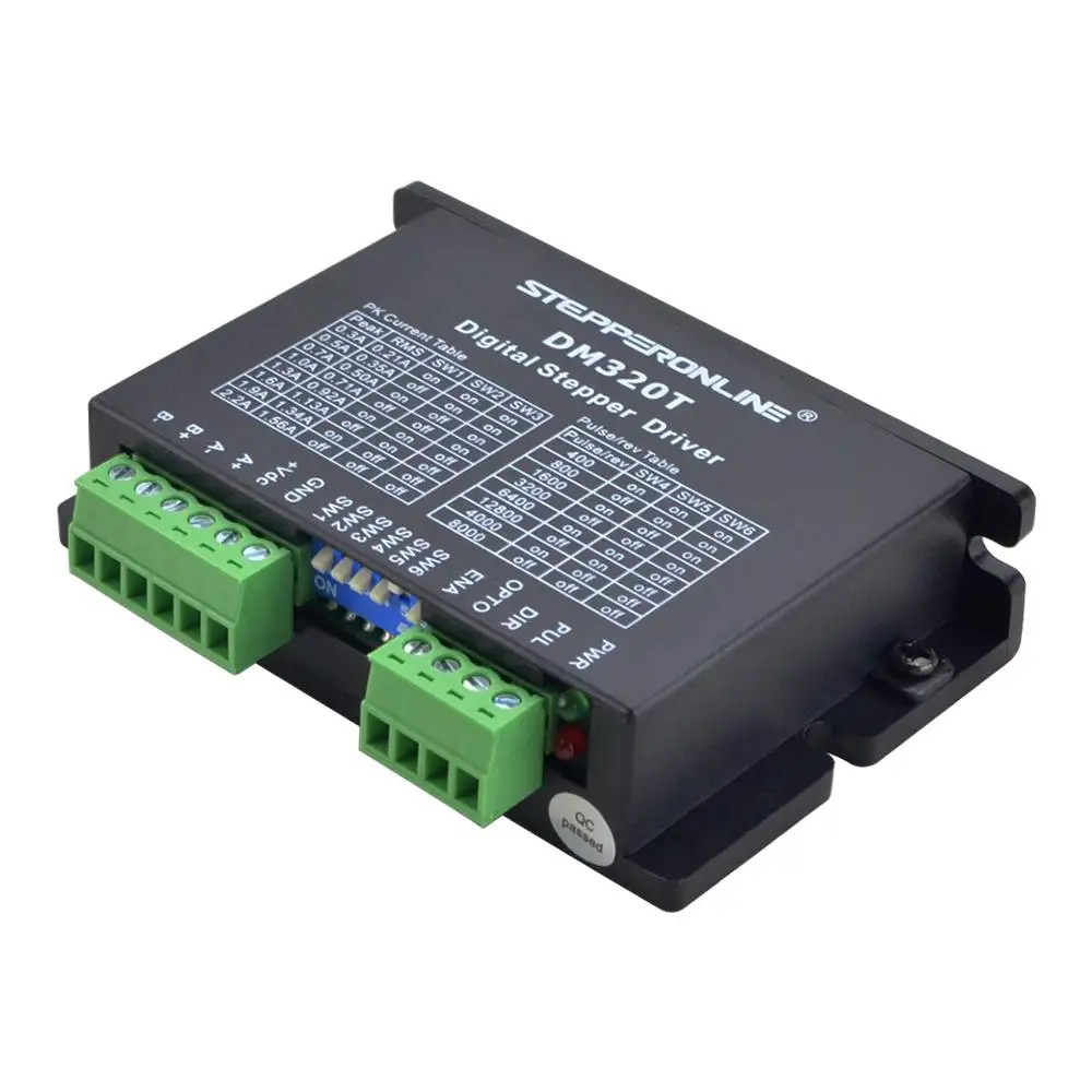 STEPPERONLINE Digital Stepper Driver 0.3-2.2A Stepper Motor Driver 10-30VDC for Nema 8, 11, 14, 16, 17 Stepper Motor