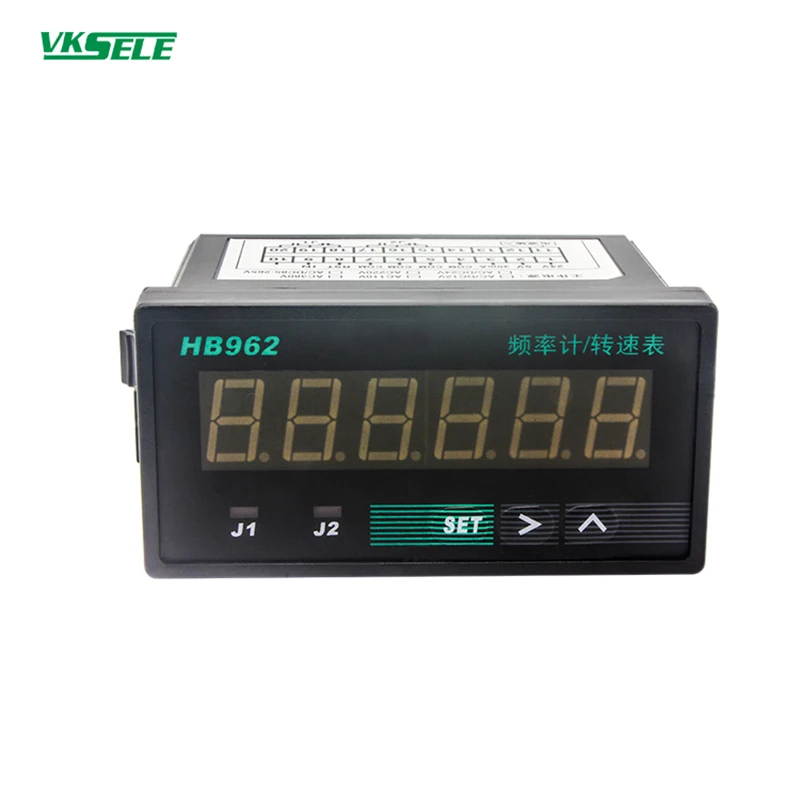 HB962 6 digit led display electric frequency counter