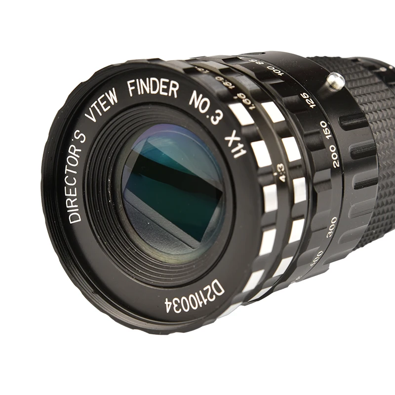 Vlogmagic-Visor Profissional de Diretor Grande com Ajuste de Diopter, Cinema ou DP, 52mm, 11X