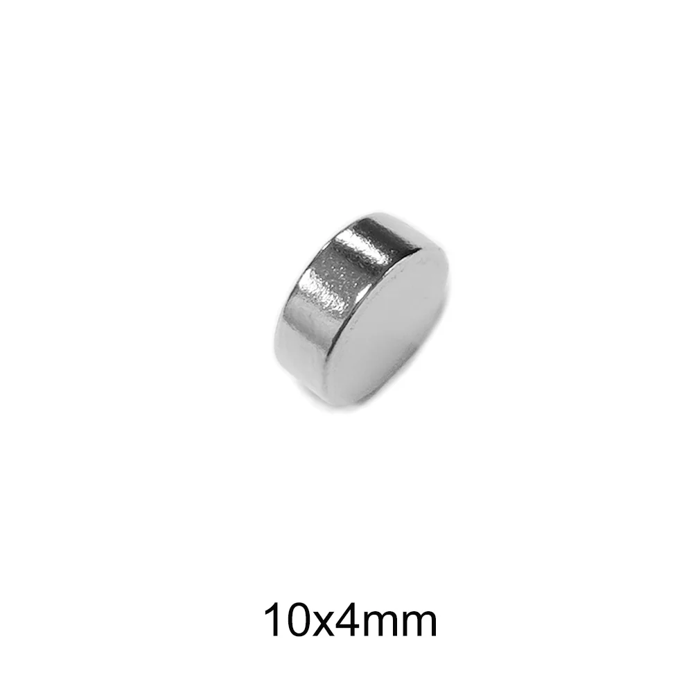 10~200PCS 10x4 mm  Disc Strong Neodymium Magnet 10mm x 4mm Powerful Magnetic Magnets 10x4mm Small Round Permanent Magnet 10*4 mm