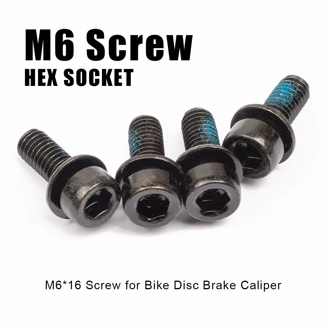 M6 * 16 Disc Brake caliper B colum Screw Hex Scoket  Adapter Parts Accessories  Steel 10.8 level With Spacer Bolt Repair Kit