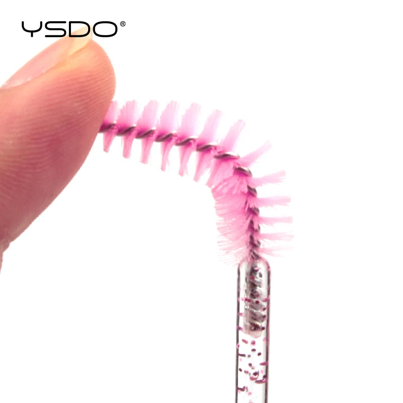 5/50 cepillos para pestañas, cepillo de cejas, herramientas para extensión, aplicadores de máscara, escobillas, herramienta cosmética 5