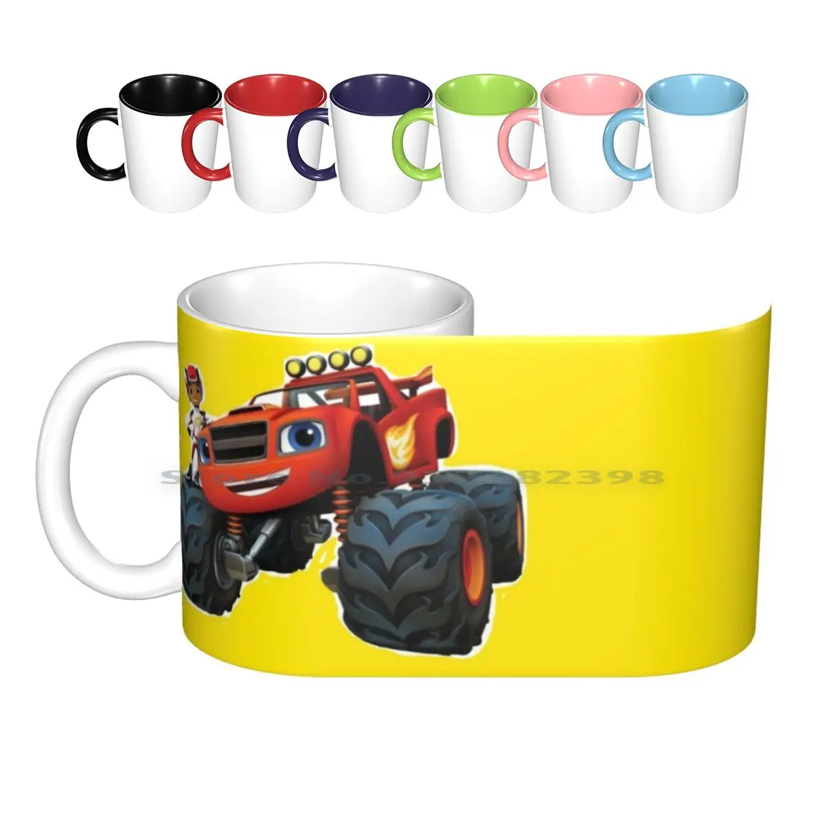 Ceramic Mugs Coffee Cups Milk Tea Mug Show Science Technology Engineering Mathematics Nick Jr Blaze Miscellaneous Racing Others