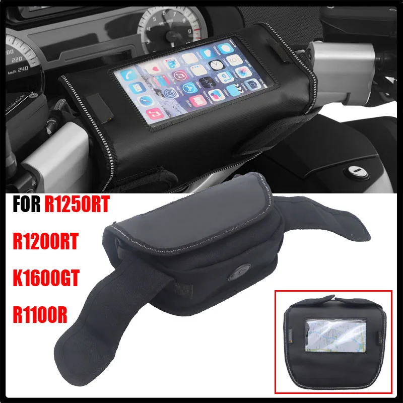 Motorcycle handlebar waterproof bag travel bag for BMW R1250RT R1200RT K1600GT R1100R R850RT R850R  high quality multi-function