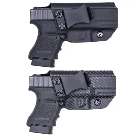 Carbon Fiber kydex Inside the Waistband IWB Internal Holster For Glock G 29 29sf 30 30sf Concealment clip Concealed Carry