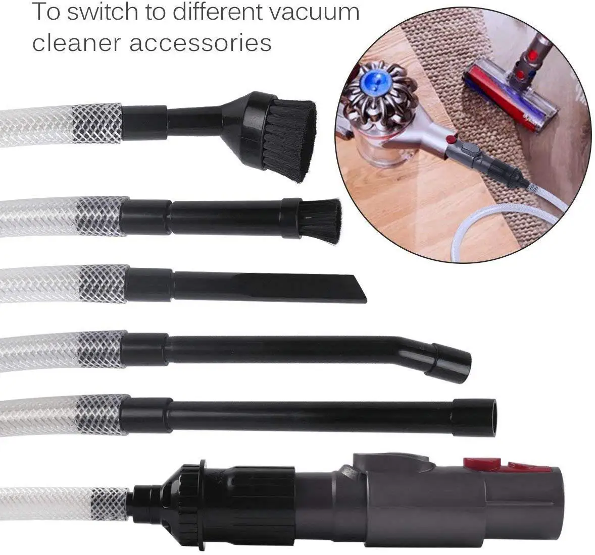 Аксессуары для пылесоса Mirco, комплект аксессуаров для Dyson V7 V8 и V10, Пылесос без шнура