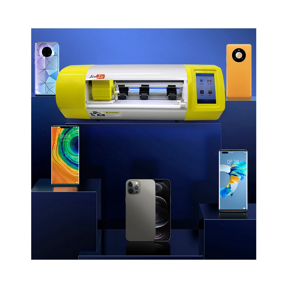 Jiutu TPU Film Cutting Machine Mobile Phone Built In Computer Screen Protector Hydrogel Film Cutter Plotter