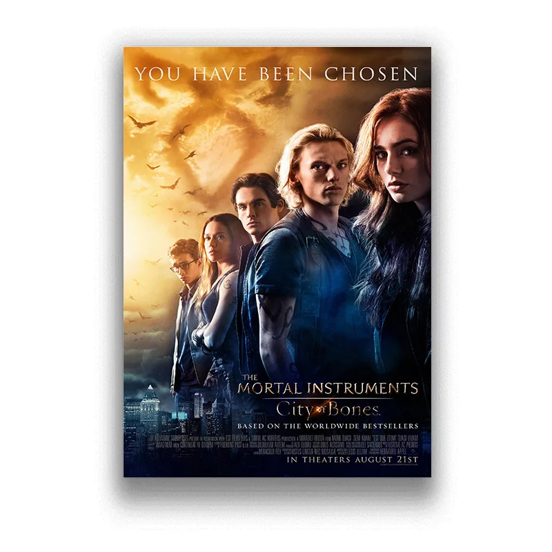 Shadowhunters The Mortal Instruments Modern Painting White Coated Paper Posters Wall Art Pictures Decoration