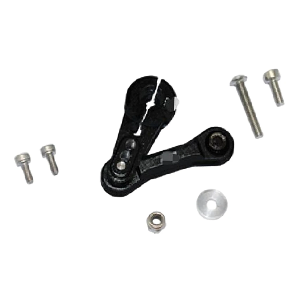 RC Aluminum Alloy 25Teeth Steering Servo Arm Horn for Arrma 1/8 6S Kraton Senton TYPHON Model Buggy Replacements Parts