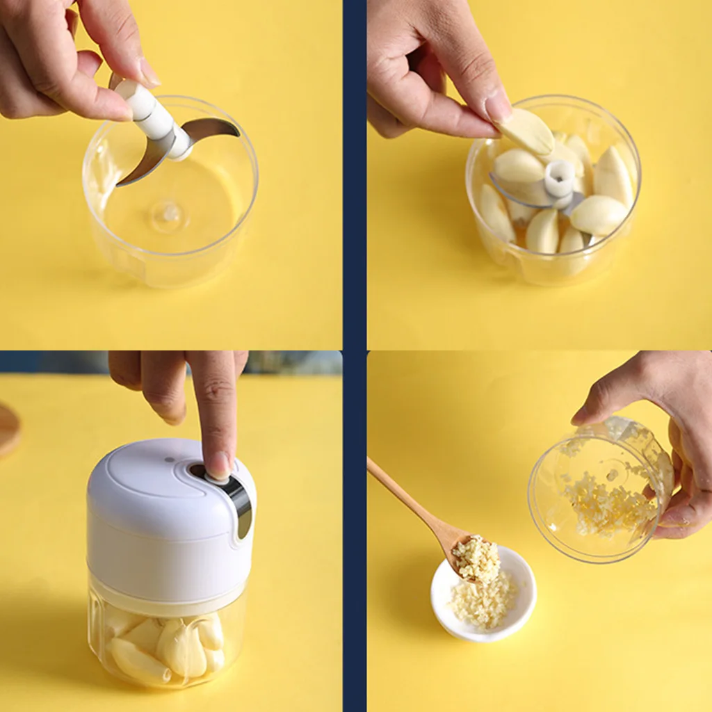 Casa moedor de carne elétrico portátil liquidificador espiral vegetal slicer processador alimentos multifuncional cozinha chopper redondo