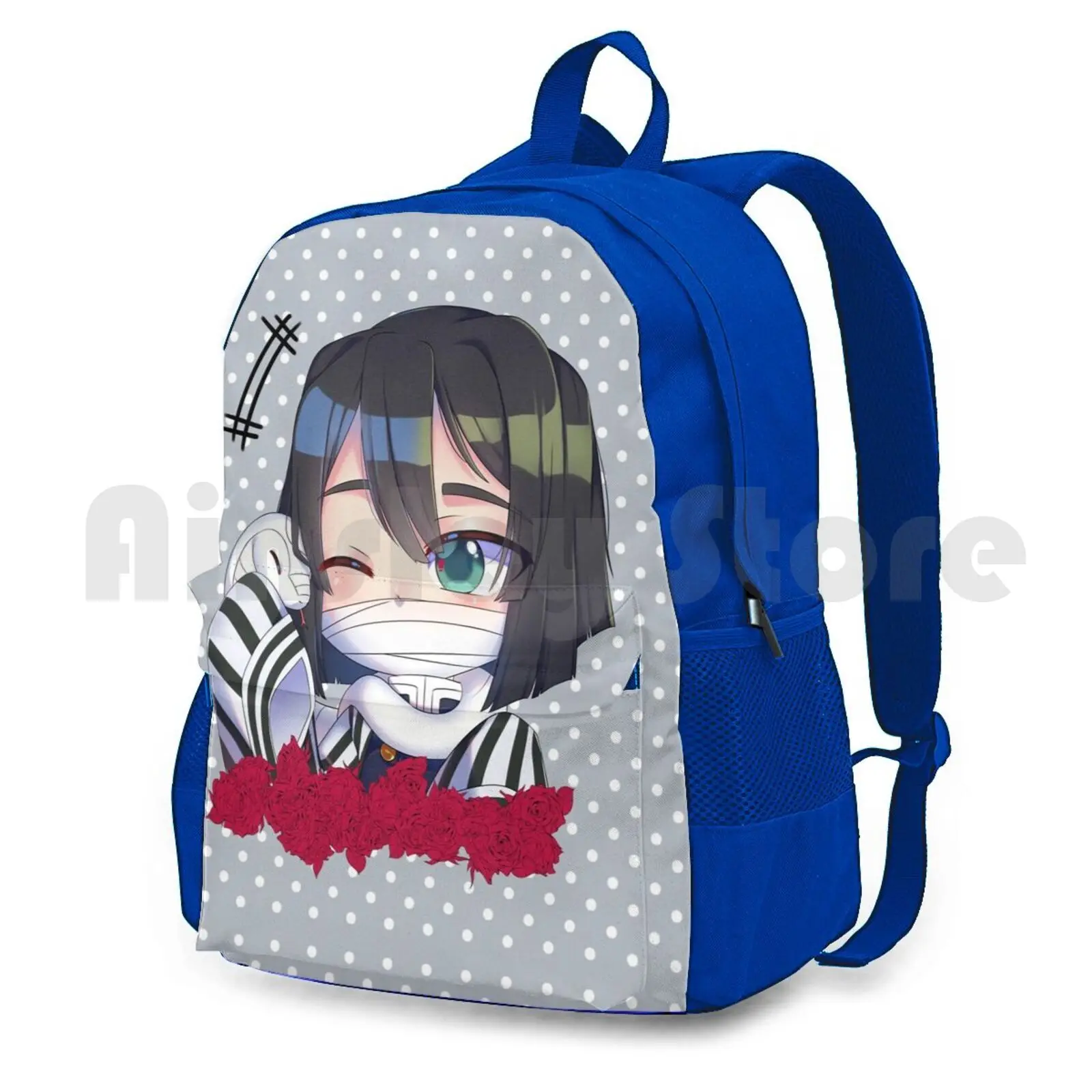 Obanai Iguro , Kimetsu No Yaiba ( Demon ) Outdoor Hiking Backpack Riding Climbing Sports Bag Kimetsu No Yaiba Obanai Iguro