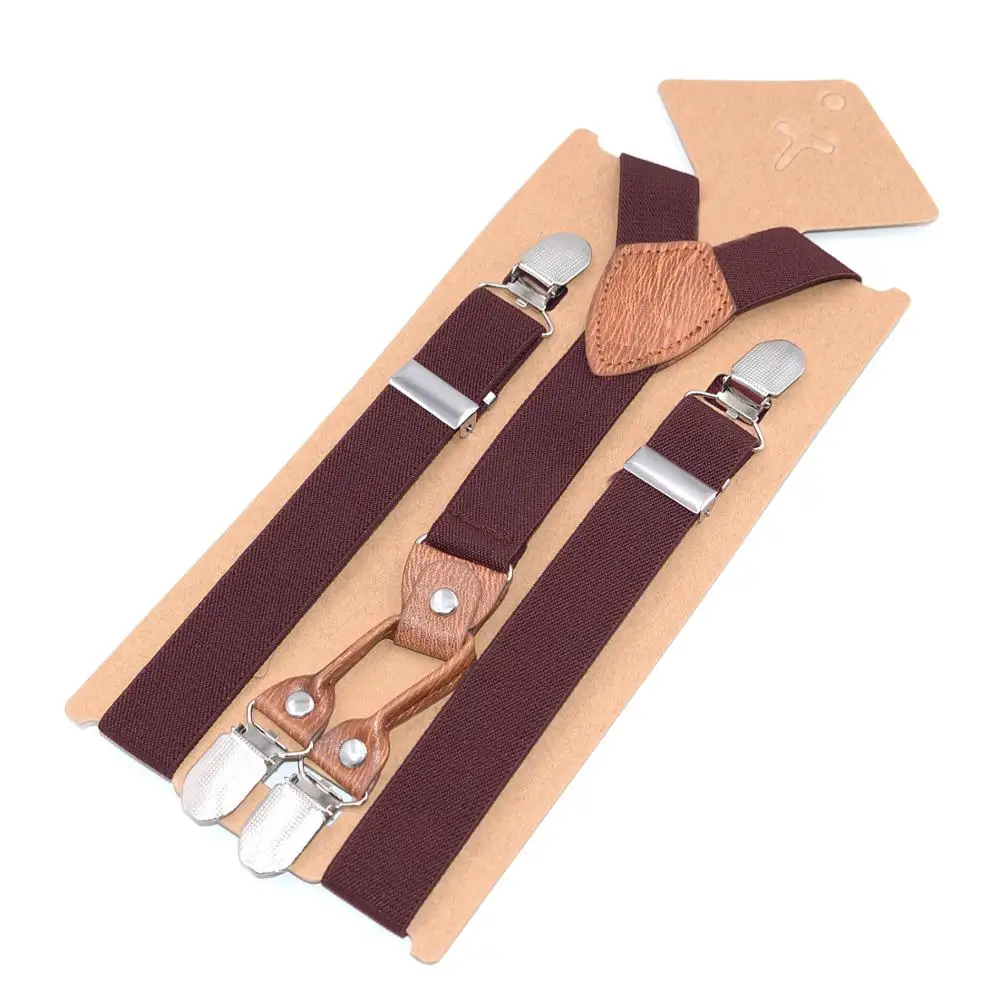 

New Arrival Kids Suspenders Children Suspenders Soild Color Y Back Suspenders For Boys And Girls Daily Decorations
